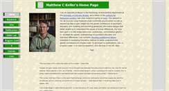 Desktop Screenshot of matthewckeller.com