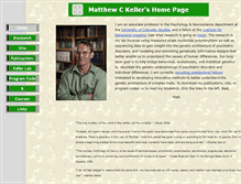 Tablet Screenshot of matthewckeller.com